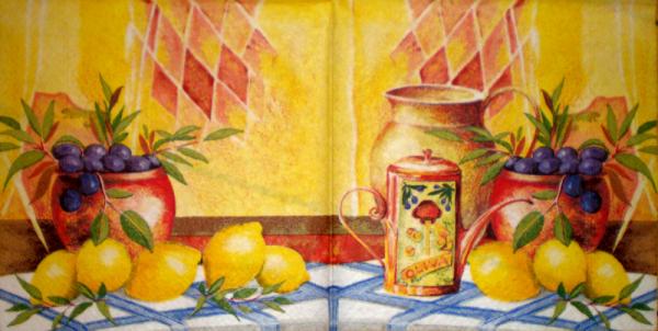 022 Zitronen, Orangen - 3-lagig
